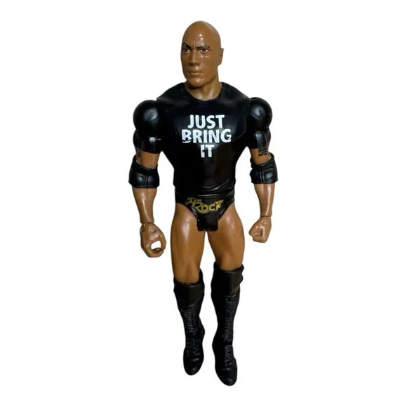 WWE The Rock Elite Figure Mattel Just Bring It Action Figure - Picture 1 of 7